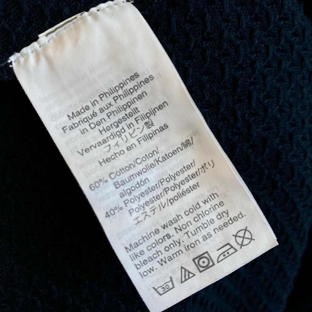 J.Crew/Brand New w.Tags/Navy blouse/Size Small - Picture 5 of 5